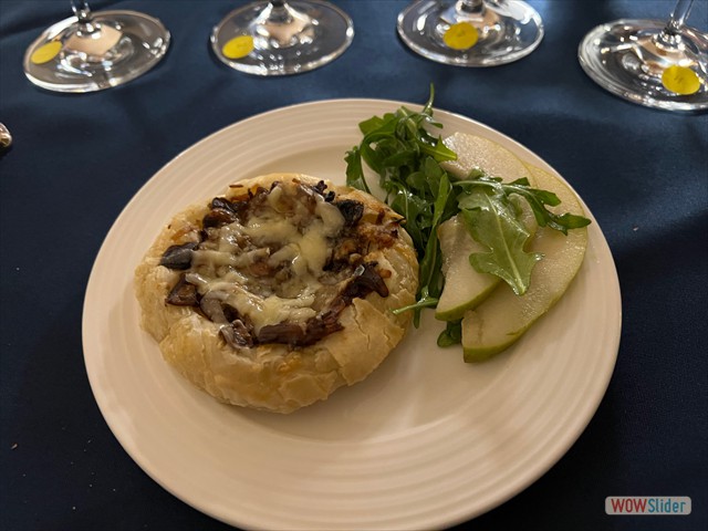 Mushroom Gruyere Tart