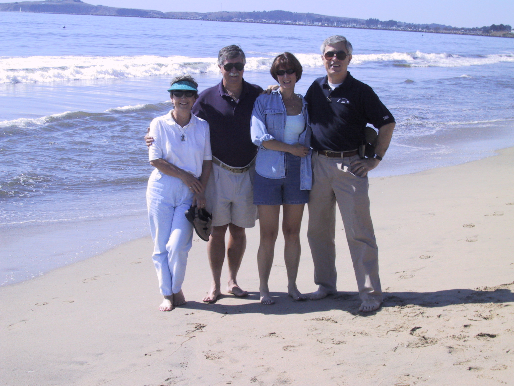 On the beach